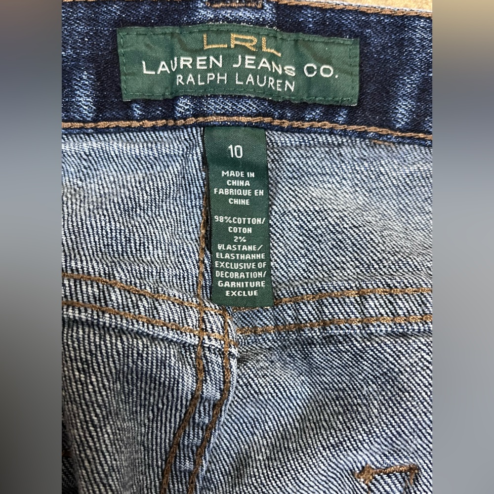 Lauren Ralph Lauren Women’s Classic Straight Blue Jeans. Size 10. - Picture 9 of 9